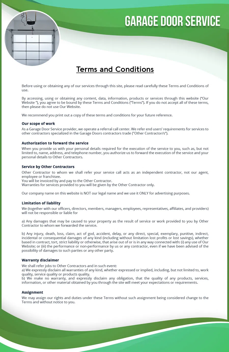 Quality Garage Door Service Herndon, VA 571-405-2827